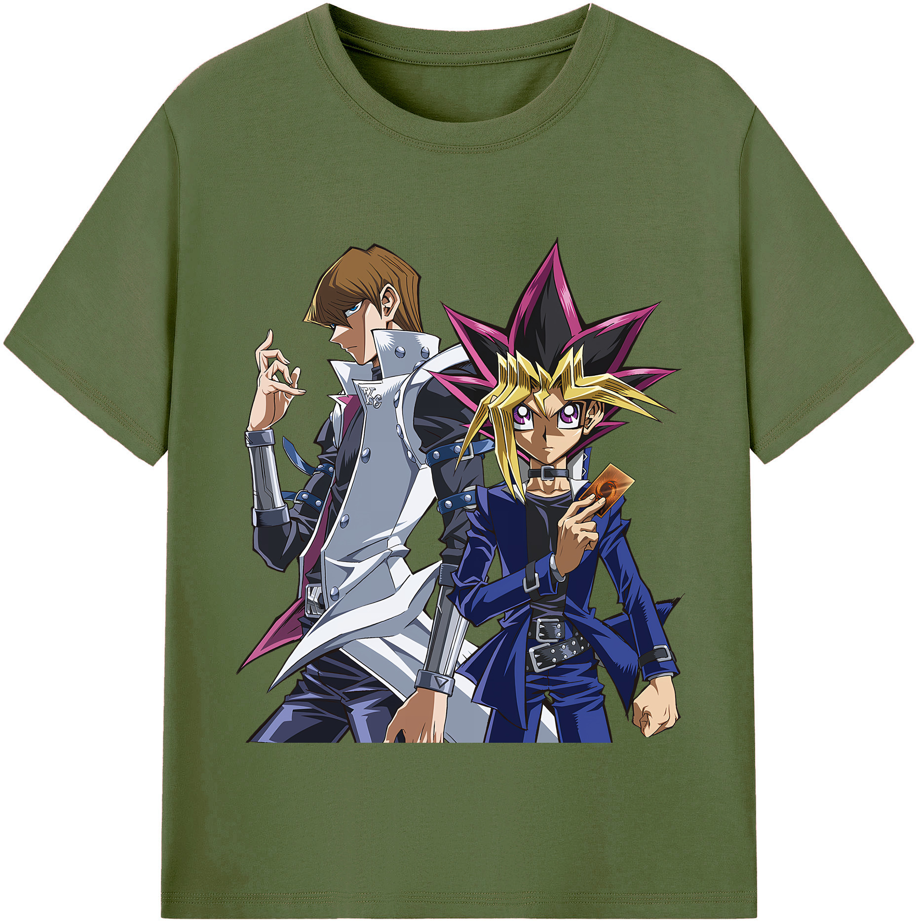 （画像用） 遊☆戯☆王 Yu-Gi-Oh! 綿100％半袖Tシャツ（フロントプリント）